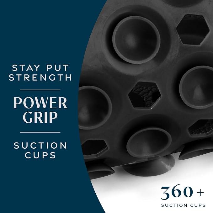 SlipX Solutions Power Grip Bathtub Safety Mat | Precision Grip Technology - Image 2