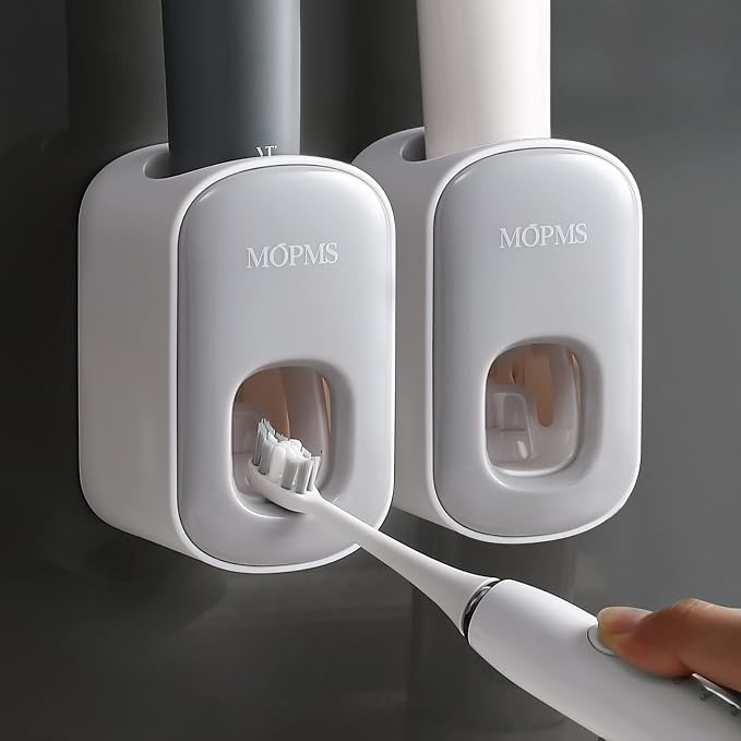 MOPMS Toothpaste Dispenser Wall Mounted by MOPMS