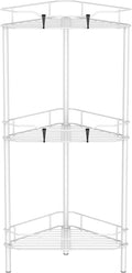 3 Tier Floor Standing Corner Shower Caddy Organizer Shelf by HuggieGems