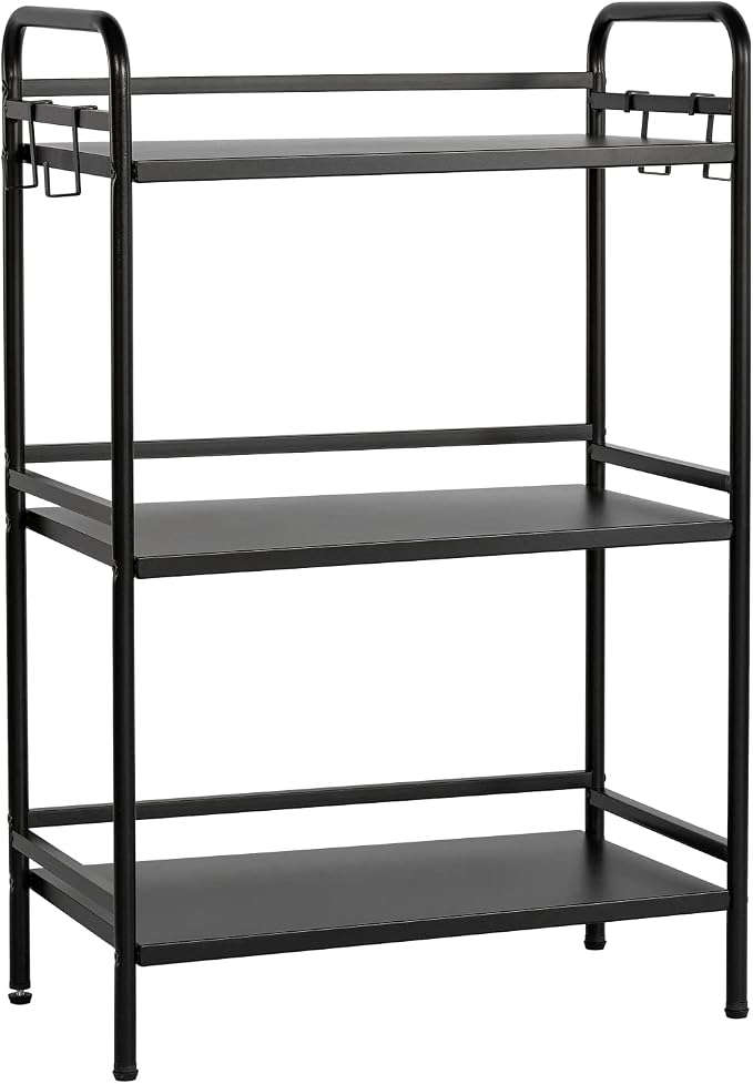 HDANI Storage Shelves, 3-Tier Metal Storage Rack by HDANI