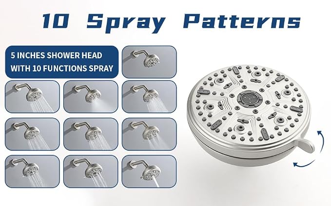 2 Handle Shower Faucet Set - Image 5