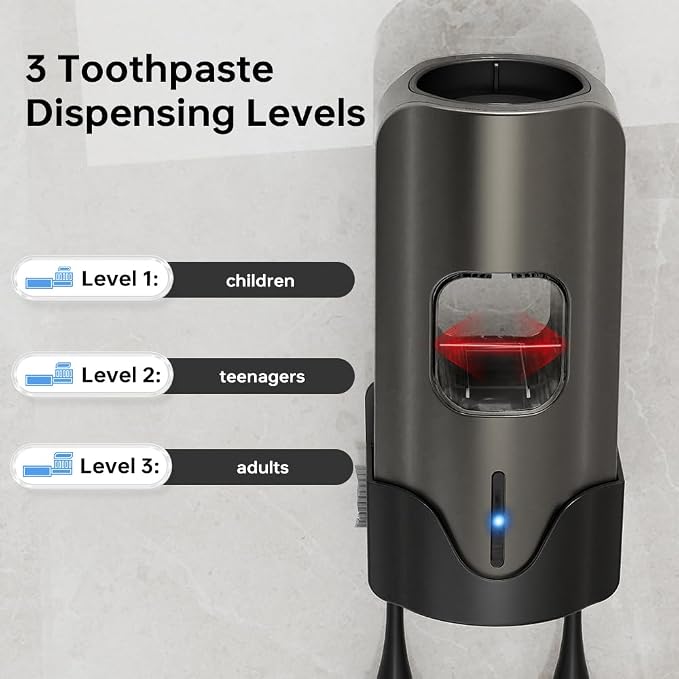 Automatic Toothpaste Dispenser Wall Mounted - Image 5