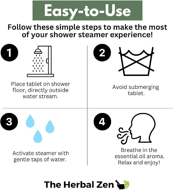 Stress Fighter Shower Steamers Aromatherapy - Image 8