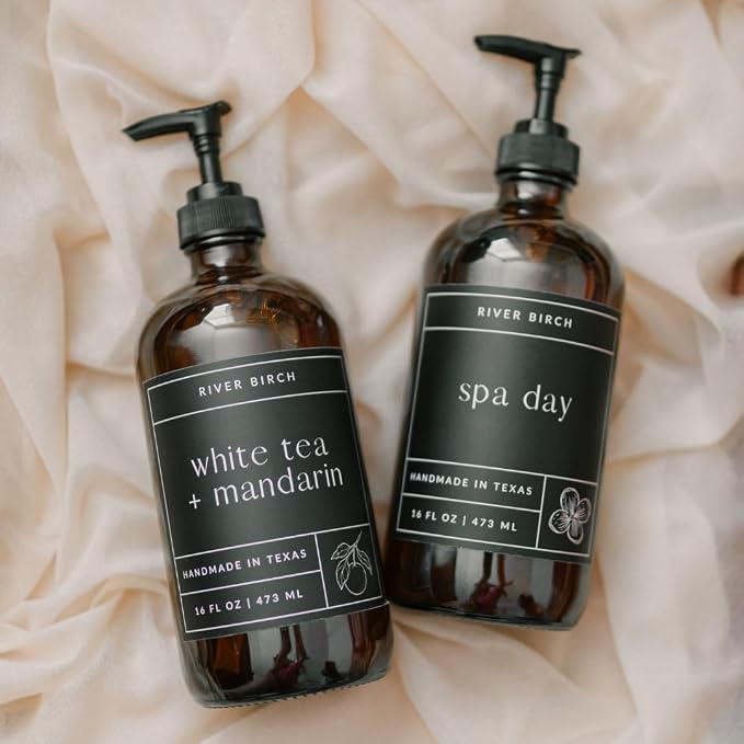 River Birch White Tea + Mandarin Scented Natural Hand Soap - Image 8
