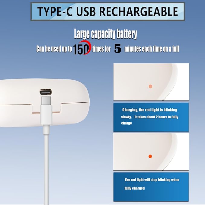 UV-C Toothbrush Sanitizer Cover Case and Holder Electric Travel Toothbrush Cover - Image 5