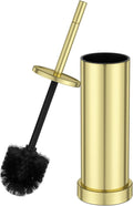 304 Stainless Steel Toilet Brush and Holder Set, Toilet Bowl Brush and Holder by Kaxnuaxu