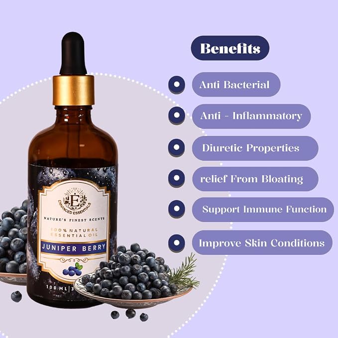 Luxurious Juniper Berry Essential Oil by Enhanced Essentials| Slow Distilled & - Image 3
