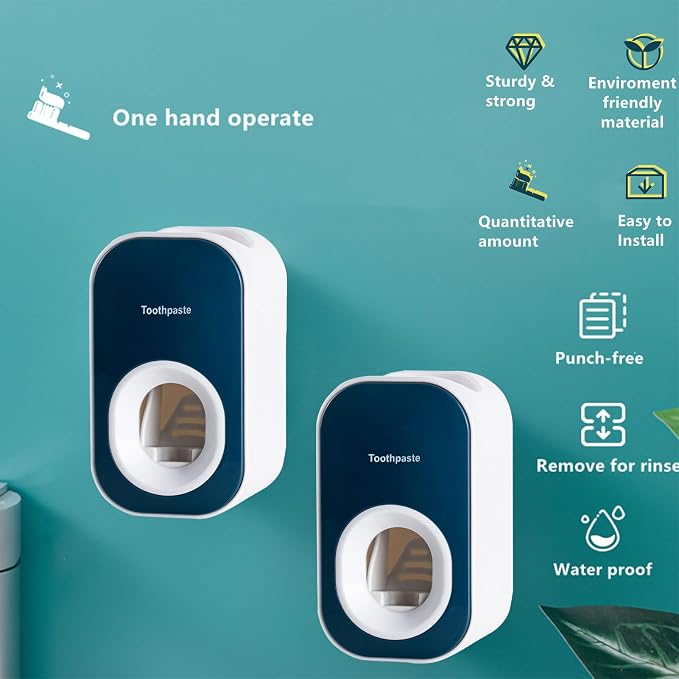 Automatic Toothpaste Dispenser Wall Mounted - Image 2