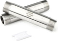 TAISHER 2PCS Stainless Steel Pipe Fittings, 3/4" NPT Male x 3/4" NPT Male by TAISHER