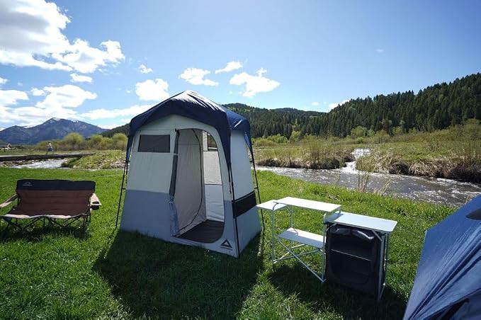 Caddis Rapid Privacy Shelter 1/2-Rooms, Camping Shower & Portable Toilet Tent - Image 3