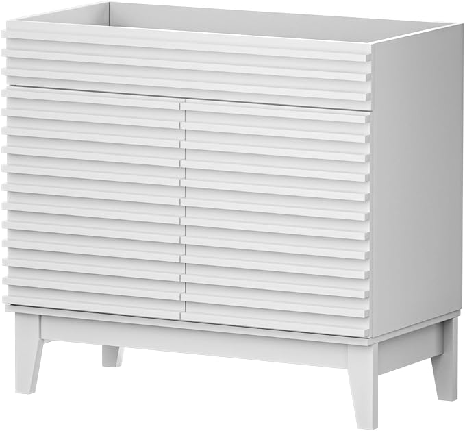 APRILSOUL 36" Bathroom Vanity, Mid-Century Bathroom Vanity Cabinet by Unknown