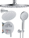 Shower System with Pressure Balance Valve by Woindo