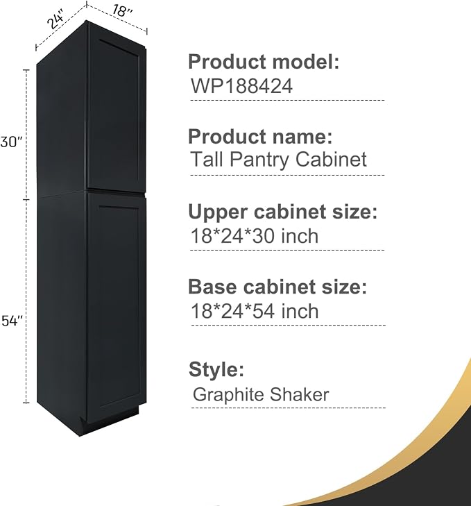 Storage Cabinet, 2 Soft Close Doors, 4 Adjustable Shelves, 2 Portion, - Image 3