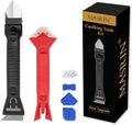 Caulking Tools-Silicone Sealant Finishing Tool Kit Caulk Grout Remover Scraper by MASRIN