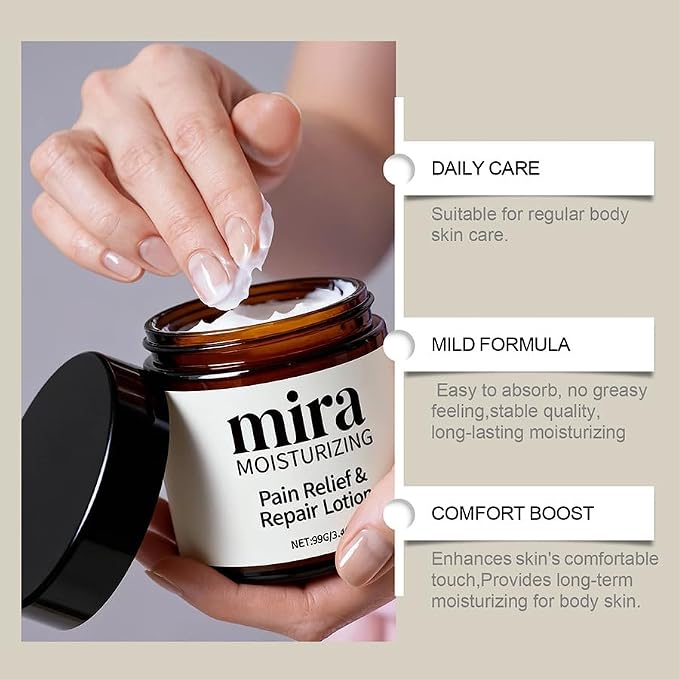Mira Relief & Repair Lotion, Fast Absorbing, Non-Greasy Formula, Use natural - Image 4