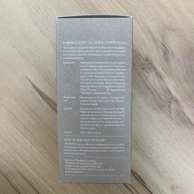 AROMATICA Embrace Body Oil Patchouli & Neroli Essential Oil, Aromatherapy Oils - Image 8