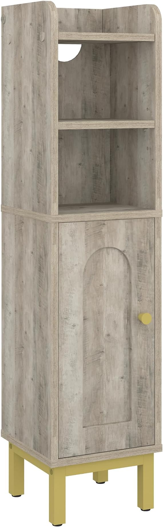 Bathroom Storage Cabinet, Small Corner Floor Cabinet - Image 8