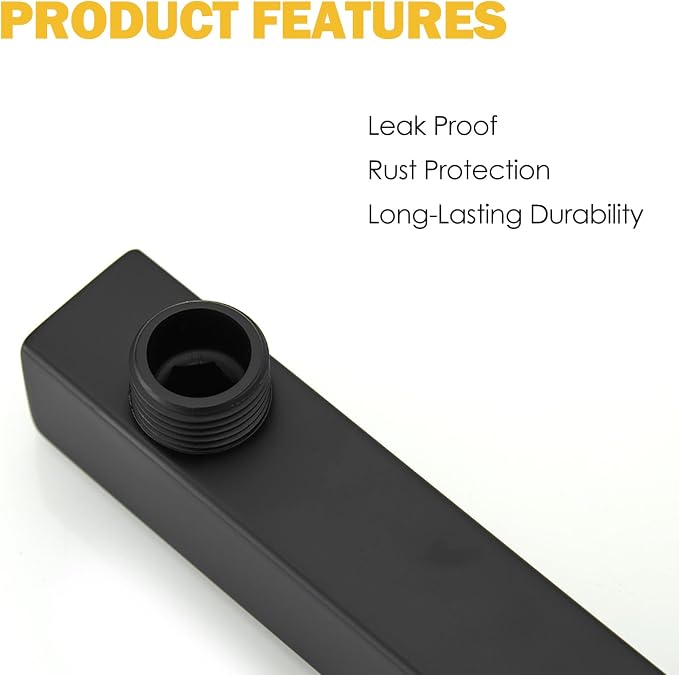 BESy 14 Inches Straight Extended Shower Arm - Image 6