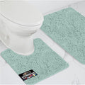 GORILLA GRIP Bathroom Rug Sets, Soft Chenille 2 Piece Area Rugs Set, Toilet by GorillaGrip