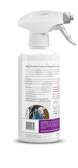 Vetericyn FoamCare Dog Shampoo and Conditioner - Image 4