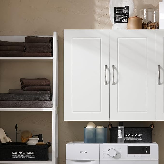 Haotian Wall Cabinet for Laundry Room, Wall Storage Medicine Cabinet for - Image 9