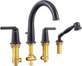 Bathtub Faucet with Sprayer Bathroom Brass Roman Tub Faucet with Rough-in Valve by Wintap