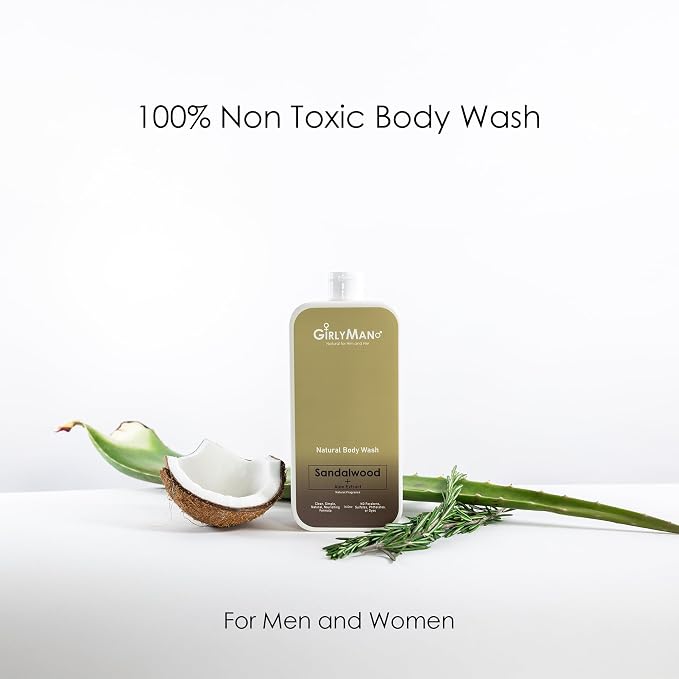 GirlyMan Natural Body Wash - Image 2