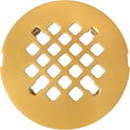 4 ¼” Polished Gold Snap-in Shower Drain Cover by OrangeDesignProductionCo