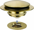Gold Brushed Tub Drain Stopper, Universal Pop Up Bath Drain Plug Bathtub Drain by HIDROP