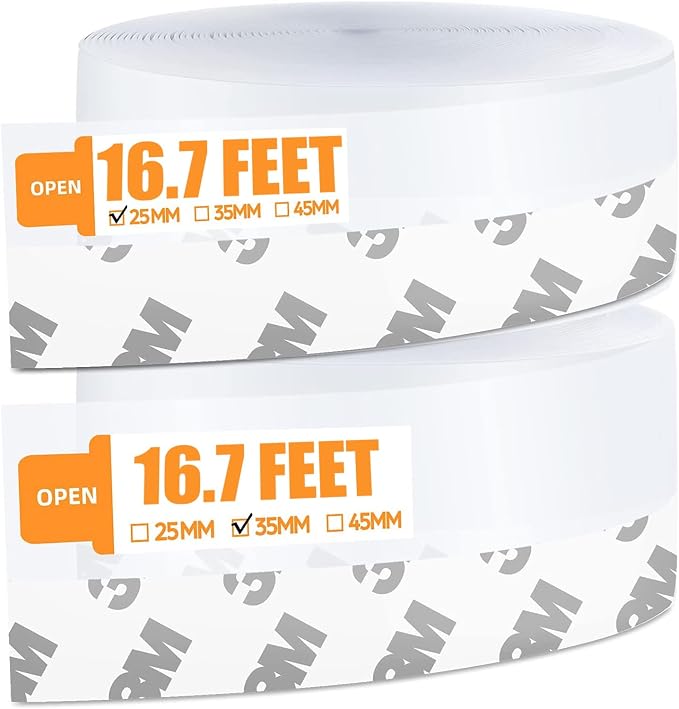 33.5 FT Weather Stripping Door Seal Strip, Shower Door Bottom Seal, Self by Bruiefpap
