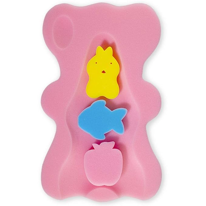 Soft Infant Bath Sponge Skid Proof Baby Bath Mat Newborn Odor Free by FIABC