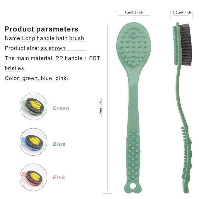 QiCheng&LYS Bath Body Brush, Bath Brush, Shower Brush - Image 4