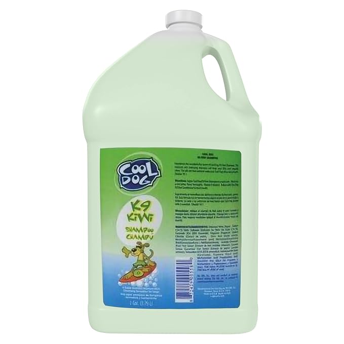 Pet Silk Cool Dog K-9 Kiwi Cucumber Shampoo, 128 Ounce by PETSILK