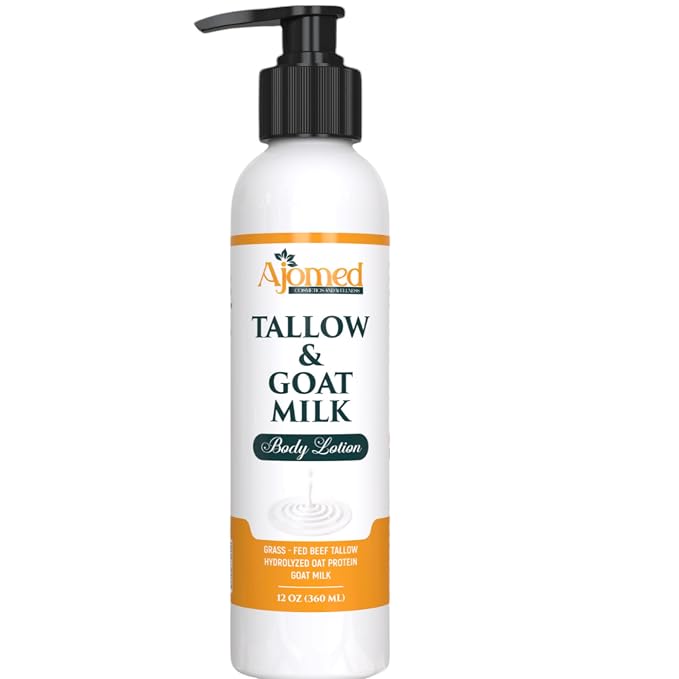 Tallow & Goat Milk Body Lotion for Sensitive Skin, Organic moisturizing Lotion - Image 2