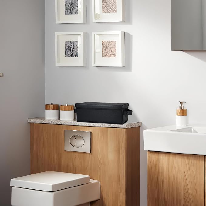 Lukeline Tampon Holder for Bathroom, Bathroom Storage Containers - Image 2