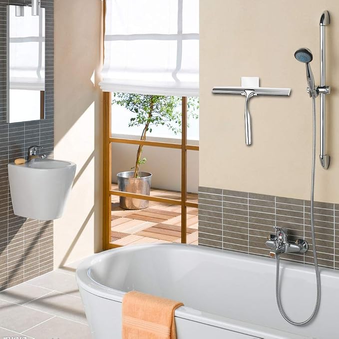 Shower Squeegees Stainless Steel - Image 2