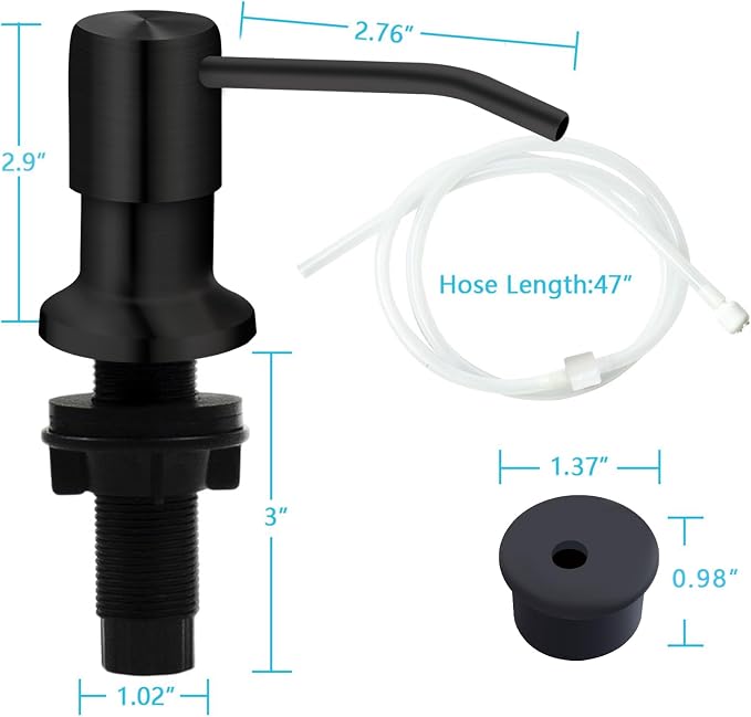 Sink Soap Dispenser, Kichen Sink SoapDispenser, Under Sink Soap Dispenser Pump - Image 6