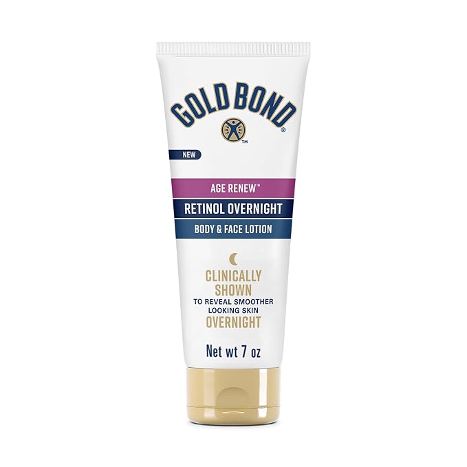 Gold Bond Age Renew Retinol Overnight Body & Face Lotion, by GoldBond