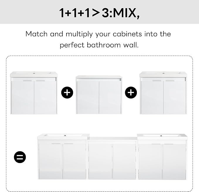 72 inch Floating Bathroom Vanity - Image 4