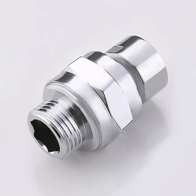KES Shower Connector Ball Joint Shower Head Swivel Ball Adapter Brass - Image 8