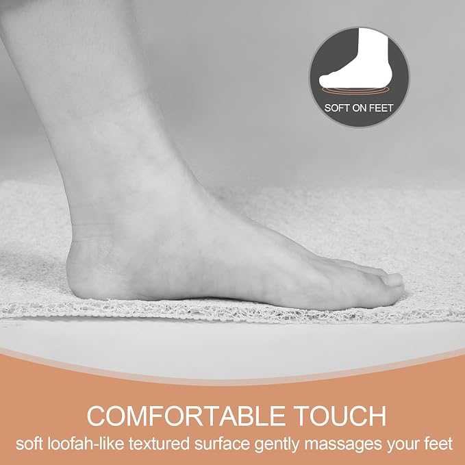Joyhalo Shower Mats for Showers Anti Slip for Elderly, Bath Tub Mats for - Image 4