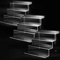 9 Inch Acrylic Shelf for Perfume Organizer in 3 Pack, 4 Tier Funko POP Shelves by bigantss