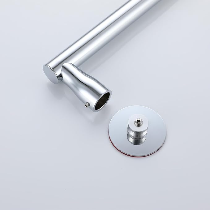 RRAJJ Shower Slide bar That is Installed by pasting or Punching - Image 5