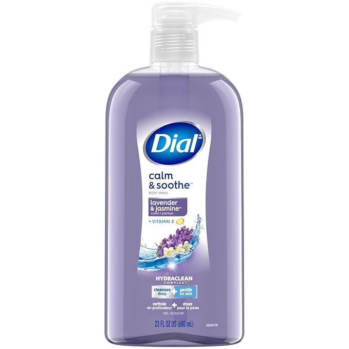 Dial Body Wash, Calm & Soothe Lavender & Jasmine Scent, 23 fl oz - Image 8