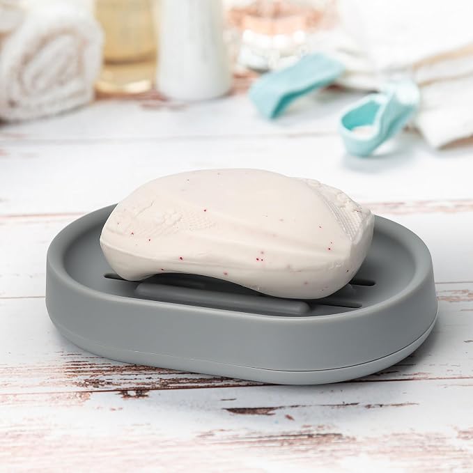 Topsky Soap Dish for Shower, 2 Pack Soap Dishes Soap Savers for Bar Soap - Image 7