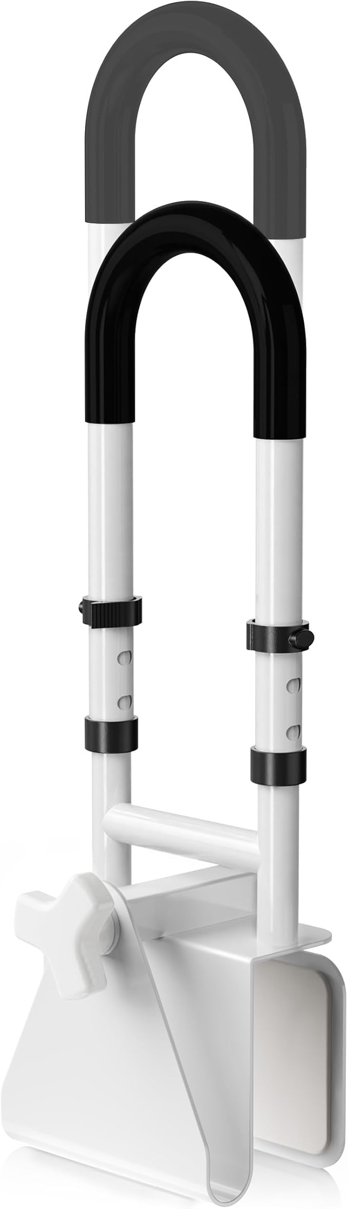 Adjustable Height Bathtub Handle Grab Bar, Bathtub Safety Rail & Shower Grab by niffgaff