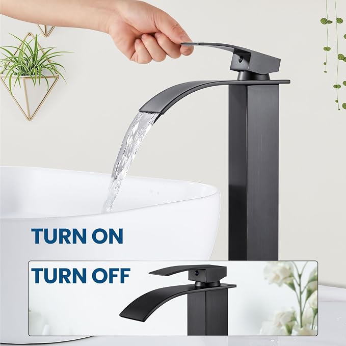 Airuida Tall Vessel Sink Faucet Oil Rubbed Bronze, Single Handle Single Hole - Image 8