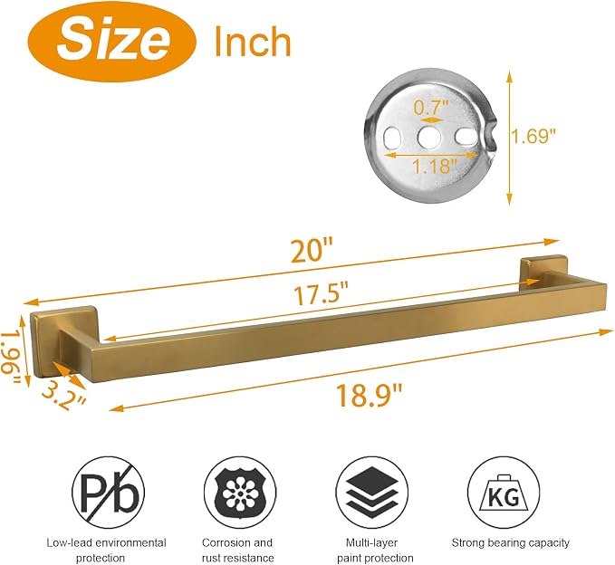 TocTen Bath Towel Rack - Image 2