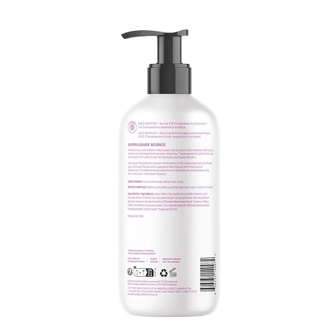 ATTITUDE Liquid Hand Soap, EWG Verified, Plant and Mineral-Based, Vegan - Image 7