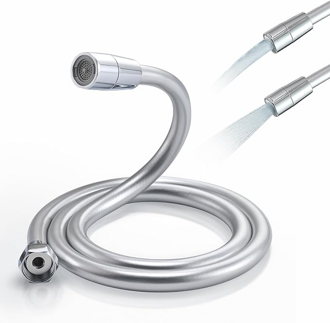 Rv Shower Head With Hose 59 Inches, Faucet Sprayer Hoses, Sink Hose Attachment by JASYA